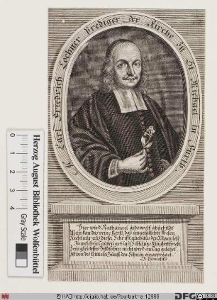 Bildnis Carl Friedrich Lochner d. Ä.