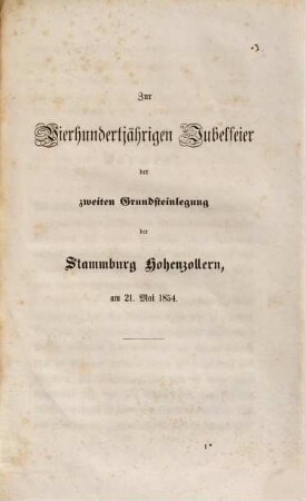 H. Haas's Abenbergische Phantasieen über die Abstammung des preußischen Königshauses, vom hohenzollerischen Standpunkte beleuchtet