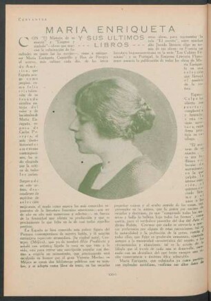 María Enriqueta y sus últimos libros