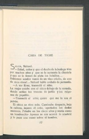 Cara de Tigre