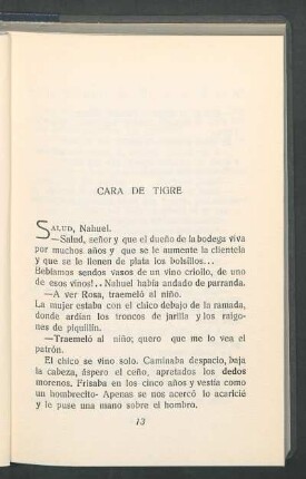 Cara de Tigre