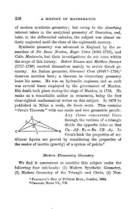 Modern Elementary Geometry.