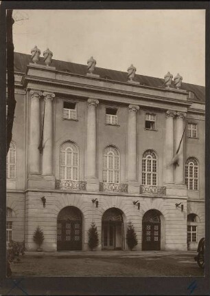 Sportpalast, Berlin: Ansicht des Eingangs