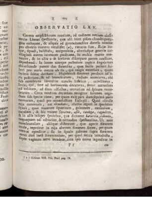 Observatio LXV.
