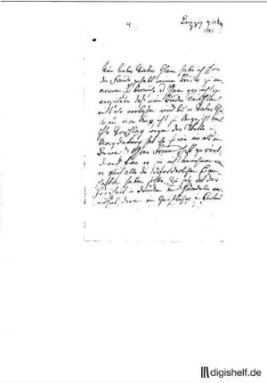 4: Brief von Sophie Becker an Johann Wilhelm Ludwig Gleim
