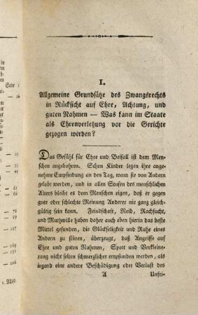 Ueber Injurien und Schmähschriften, 1