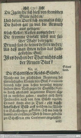 No. 21. Schottland