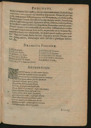 Dramatis Personae