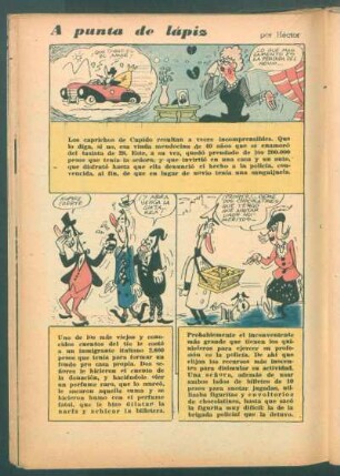 A punta de lápiz - [Historieta con viñetas]
