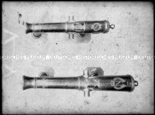 Geschützrohre "Le Roman" und "La Grandie"