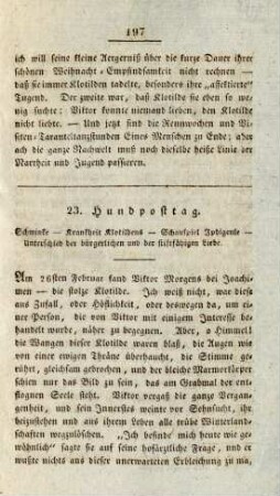 23. Hundposttag