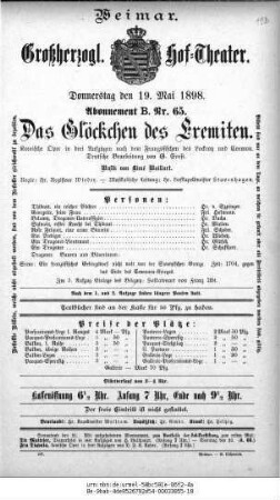 Das Glöckchen des Eremiten
