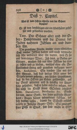 Das siebente Capitel.