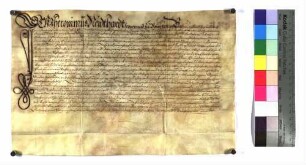Hieronymus Neithart von und zu Baustetten stellt dem Grafen Schweikhart (Schweighart) zu Helfenstein über die zwei Lehengüter zu Baustetten, die derzeit Martin Henle und Bartlome Stetter besitzen und innehaben, einen Lehenrevers aus.