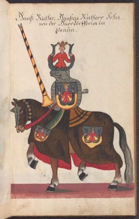 Turnierreiter: Hans Rieter