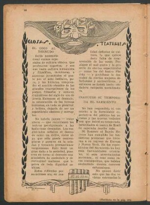 Glosas teatrales