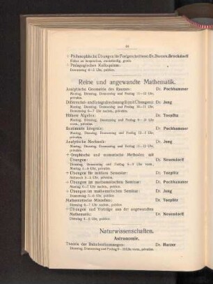 Reine und angewandte Mathematik.