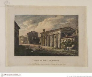 Tempel der Fortuna Virile (eigentlich des Portunus) in Rom