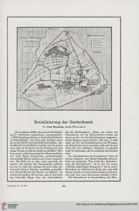 27: Sozialisierung der Gartenkunst