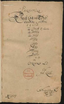 Christ lag in Todesbanden; V (3), Coro, orch, org; d-Moll