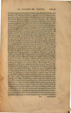 Amadis de Gaule, 3