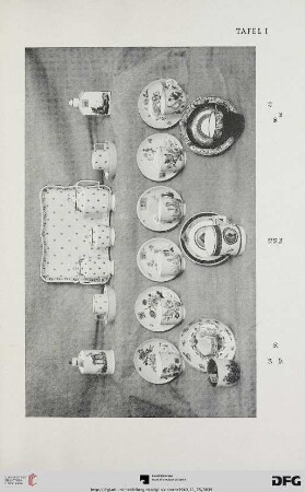 Tafel I-XVIII