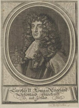 Bildnis des Charles II., König von England