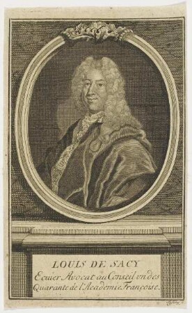 Bildnis des Louis de Sacy