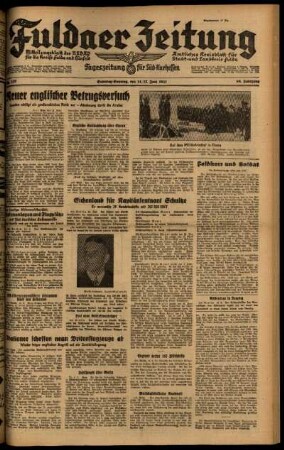 Ausgabe vom Sonntag, den 15. Juni 1941.