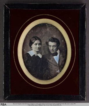 Doppelportrait einer jungen Frau und eines jungen Mannes (Geschwisterpaar)