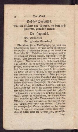 Sechstes Hauptstück