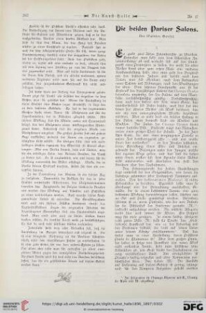 2: Die beiden Pariser Salons, [1]