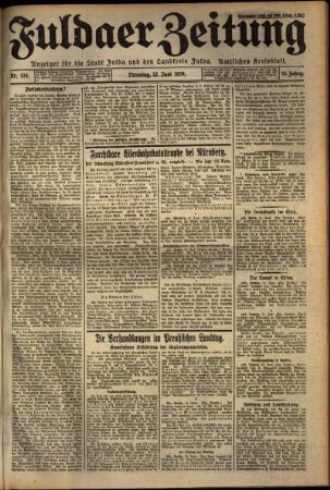 Ausgabe vom Dienstag, den 12. Juni 1928.