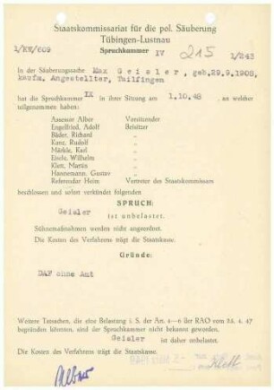 Geisler, Max