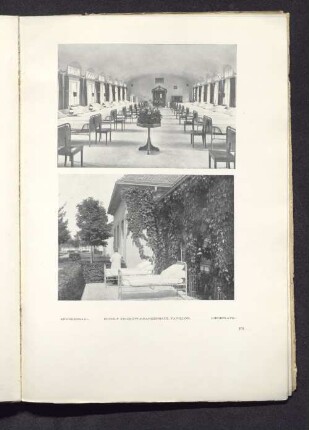 Krankensaal. Rudolf Virchow-Krankenhaus, Pavillon. Liegeplatz.
