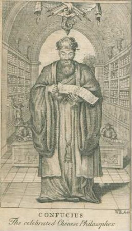 Confucius. The celebrated Chinese philosopher