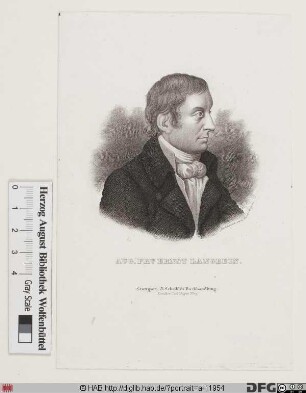 Bildnis August Friedrich Ernst Langbein