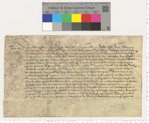 Dem Propste zu St. Johannis Magister Johan Koller präsentiert der Ratsmann Meynardus Schelpeper für eine Vikarie am Marien Altar zu St. Lamberti den Magister Hinr. Witick [lat].