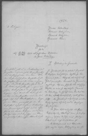 Rudersberg-Schlechtbach mit Nebenorten: Pfarrbericht 1924