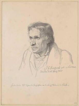 Bildnis Jentzsch, Johann Gottfried (1759-1826), Maler