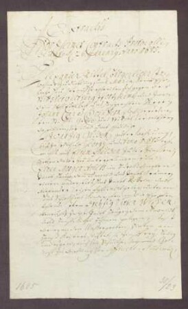 Gültbrief des Alexander Nittel und seiner Frau Maria von Dietlingen gegen die Stiftsverwaltung zu Pforzheim
