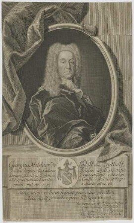 Bildnis des Georgius Melchior de Ludolf alias Leutholf