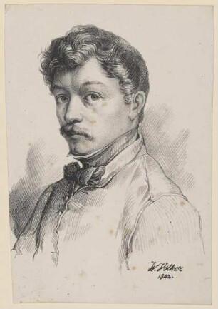 Bildnis des Johann W. Völker