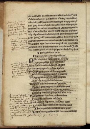 Incipit prefatio Sedulij presbyteri