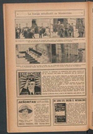 La huelga estudiantil en Montevideo