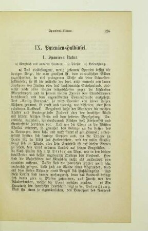 IX. Pyrenäen-Halbinsel