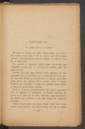 Capítulo VII - El golpe de los gitanos
