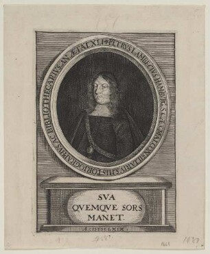 Bildnis des Petrus Lambecius