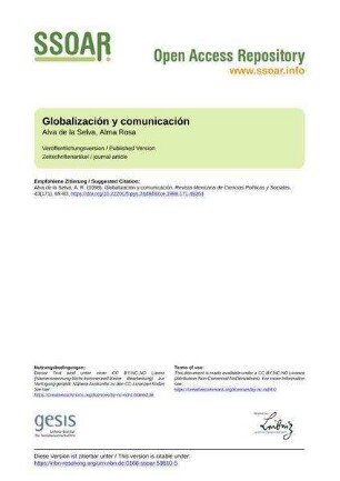 Globalización y comunicación
