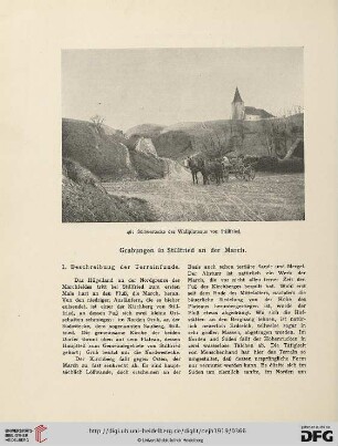 19/20.1919: Grabungen in Stillfried an der March